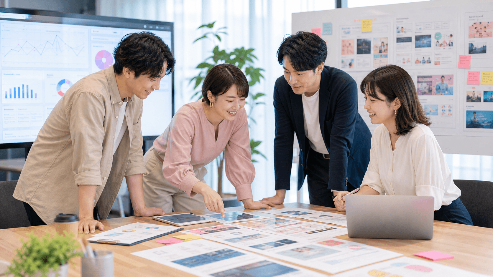 人材開発の架空人物写真
